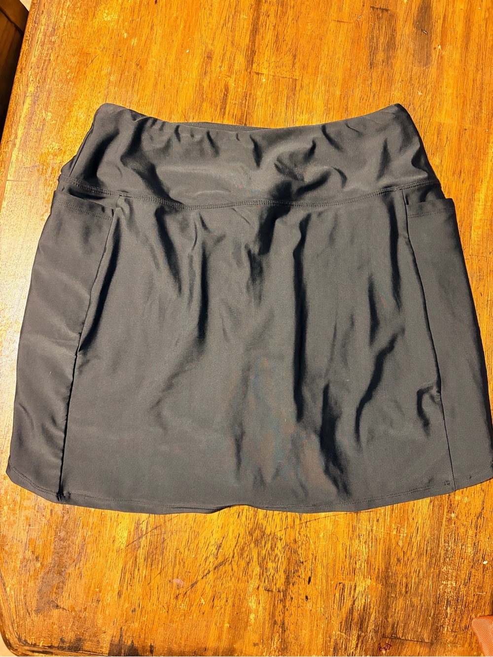 Baleaf Black Athletic Skort with Side Pockets